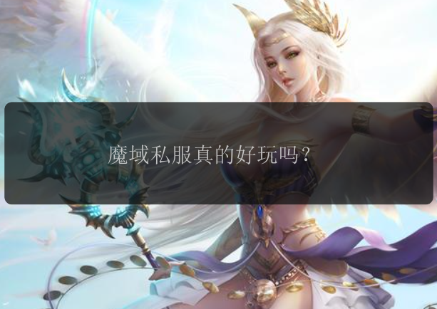 魔域私服真的好玩吗？